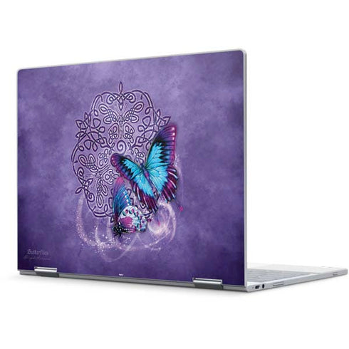 Brigid Ashwood Butterfly Celtic Knot Pixelbook Skin